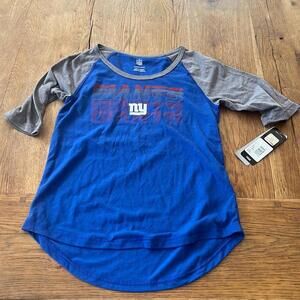 New York Giants tee shirt. NY giants shirt quarter sleeve NWT